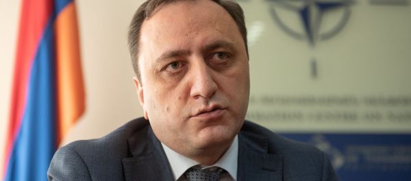 Начальник оборонной политики министерства обороны Армении Левон Айвазян Начальник оборонной политики министерства обороны Армении Левон Айвазян - Sputnik Армения