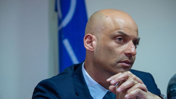 Пресс-конференция спецпредставителя НАТО на Южном Кавказе Джеймса Аппатурая (11 марта 2019). Еревaн - Sputnik Армения