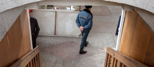 Спецоперация полиции на автовокзале Киликия (11 марта 2019). Ереван - Sputnik Արմենիա