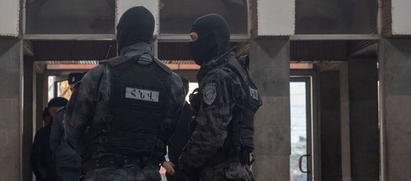 Спецоперация полиции на автовокзале Киликия (11 марта 2019). Ереван - Sputnik Արմենիա