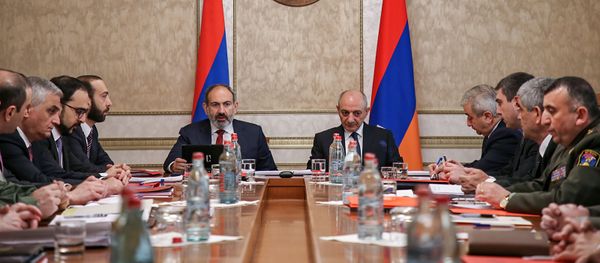 Заседание совета безопасности Армении и Карабаха (12 марта 2019). Степанакерт - Sputnik Армения