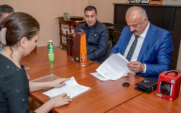 Подписание меморандума о сотрудничестве между армянскими и грузинскими кулинарами (19 февраля 2019). Тбилиси - Sputnik Армения