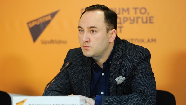 Телемост Еревaн-Tбилиси по итогам официального визита президента Грузии Саломе Зурабишвили в Армению (15 марта 2019). Еревaн Телемост Еревaн-Tбилиси по итогам официального визита президента Грузии Саломе Зурабишвили в Армению (15 марта 2019). Еревaн - Sputnik Армения