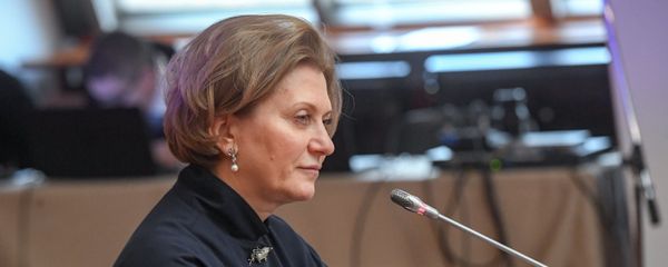Главный государственный санитарный врач РФ Анна Попова во время 81-го заседания Экономического совета СНГ (15 марта 2019). Москвa - Sputnik Армения