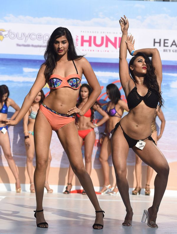 Body Power Beach Show լողաթային շոուի մասնակիցները, Գոա, Հնդկաստան - Sputnik Արմենիա