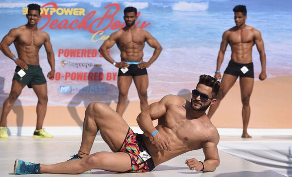 Body Power Beach Show լողաթային շոուի մասնակիցները, Գոա, Հնդկաստան - Sputnik Արմենիա