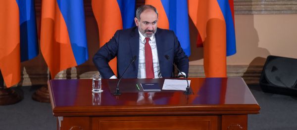 Пресс-конференция премьер-министра Никола Пашиняна (19 марта 2019). Еревaн Пресс-конференция премьер-министра Никола Пашиняна (19 марта 2019). Еревaн - Sputnik Армения