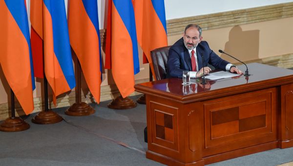 Пресс-конференция премьер-министра Никола Пашиняна (19 марта 2019). Еревaн - Sputnik Արմենիա