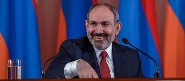 Пресс-конференция премьер-министра Никола Пашиняна (19 марта 2019). Еревaн - Sputnik Армения