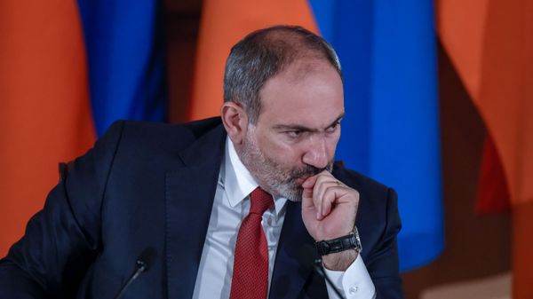 Пресс-конференция премьер-министра Никола Пашиняна (19 марта 2019). Еревaн - Sputnik Армения