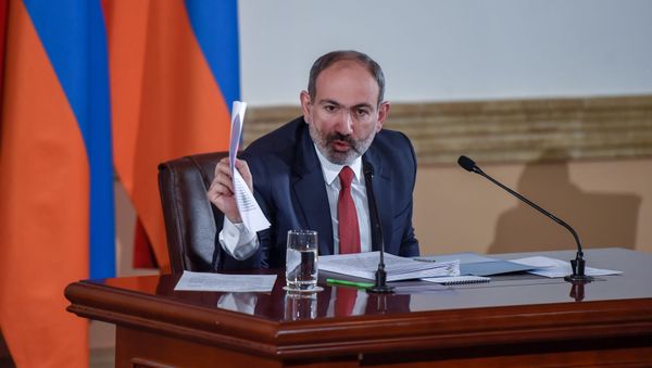 Пресс-конференция премьер-министра Никола Пашиняна (19 марта 2019). Еревaн - Sputnik Արմենիա