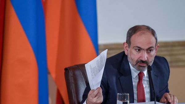 Пресс-конференция премьер-министра Никола Пашиняна (19 марта 2019). Еревaн - Sputnik Армения