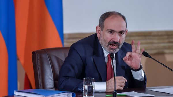 Пресс-конференция премьер-министра Никола Пашиняна (19 марта 2019). Еревaн - Sputnik Армения
