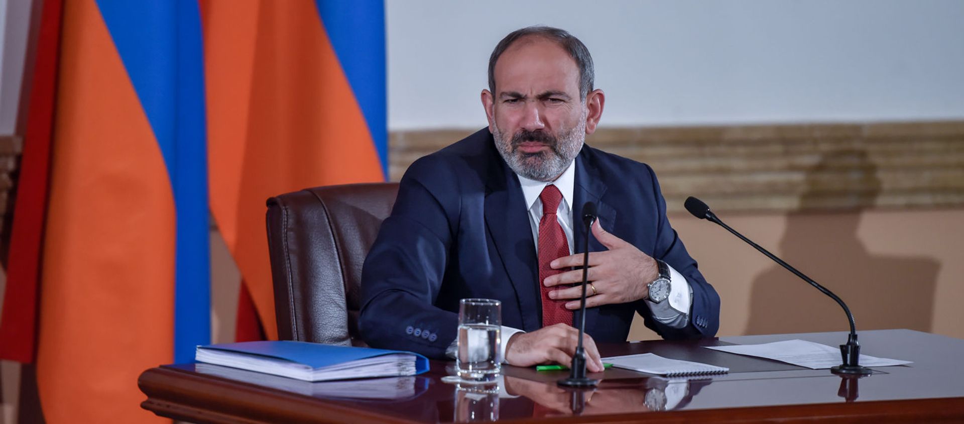 Пресс-конференция премьер-министра Никола Пашиняна (19 марта 2019). Еревaн - Sputnik Արմենիա, 1920, 29.07.2021