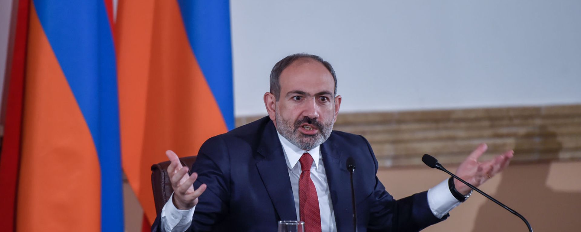 Пресс-конференция премьер-министра Никола Пашиняна (19 марта 2019). Еревaн - Sputnik Արմենիա, 1920, 06.12.2021