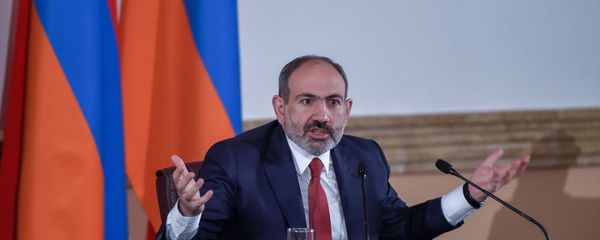 Пресс-конференция премьер-министра Никола Пашиняна (19 марта 2019). Еревaн - Sputnik Армения