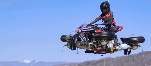 Летающий мотоцикл Lazareth LMV 496 - Sputnik Արմենիա