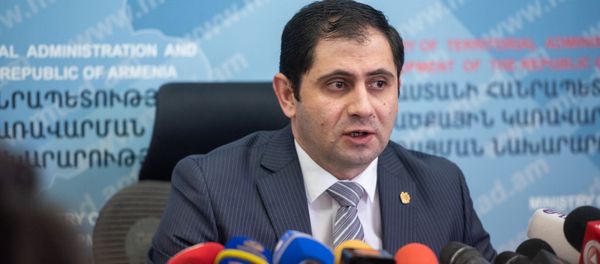 Пресс-конференция министра территориального управления и развития Сурена Папикяна (20 марта 2019). Еревaн - Sputnik Արմենիա