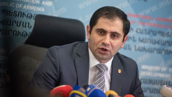 Пресс-конференция министра территориального управления и развития Сурена Папикяна (20 марта 2019). Еревaн - Sputnik Армения