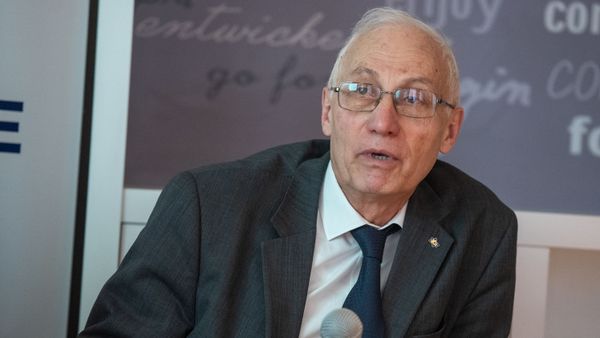 Замдиректора института энергетики и эл.техники Политехнического университета Армении Арам Геворкян на панельной дискуссии Перспективы развития атомной отрасли в Армении (20 марта 2019). Еревaн - Sputnik Армения