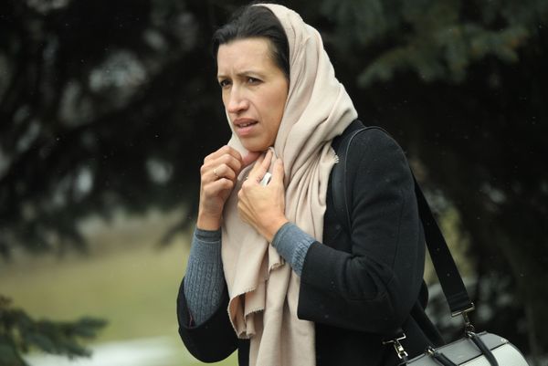 Актриса Елена Борщёва на церемонии прощания с певицей Юлией Началовой (21 марта 2019). Москвa - Sputnik Армения