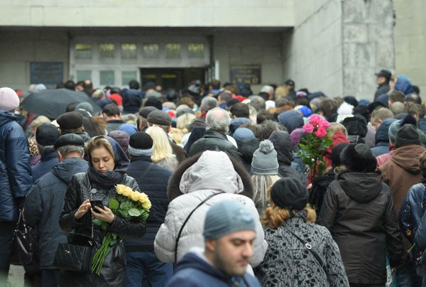 Прощание с певицей Юлией Началовой - Sputnik Армения