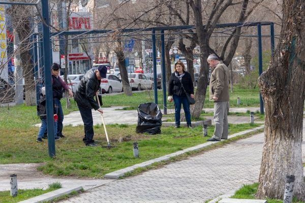 Общегосударственный субботник в Ереване (23 марта 2019) Общегосударственный субботник в Ереване (23 марта 2019) - Sputnik Армения