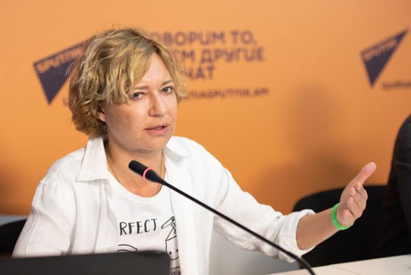 Советник МИА Россия сегодня Светлана Бабаева на учебном проекте SputnikPro (27 марта 2019). Еревaн Советник МИА Россия сегодня Светлана Бабаева на учебном проекте SputnikPro (27 марта 2019). Еревaн - Sputnik Армения