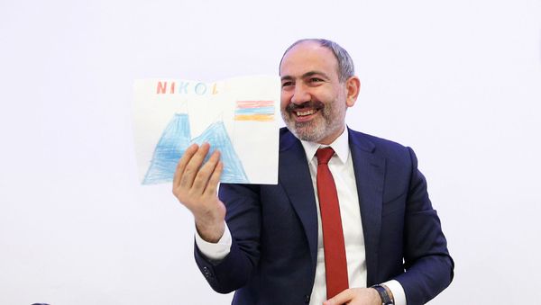 Премьер-министр Никол Пашинян встретился с представителями армянской диаспоры Австрии (29 марта 2019). Вена - Sputnik Армения