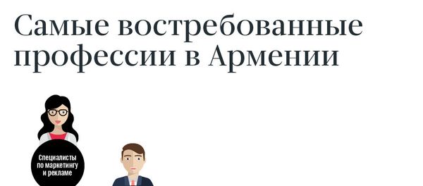 Самые востребованные профессии в Армении - Sputnik Армения