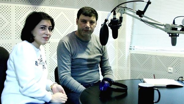 Էմմա Ղազարյան և Արամ Չախոյան - Sputnik Արմենիա