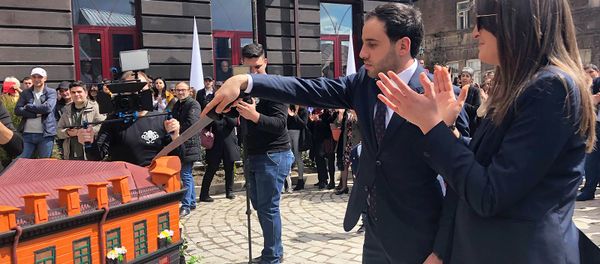 Церемония открытия ресторана Флоренс (7 апреля 2019). Гюмри - Sputnik Արմենիա