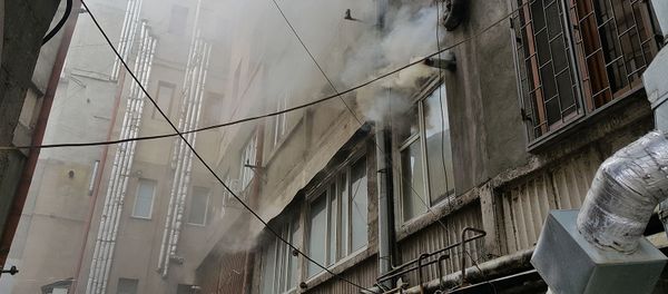 Пожар в квартире на улице Байрона (11 апреля 2019). Еревaн - Sputnik Армения