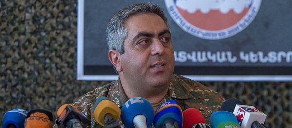 пресс-секретарь министерства обороны Армении Арцрун Ованнисян - Sputnik Армения