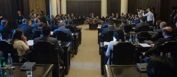 Заседание правительства Армении (11 апреля 2019). Еревaн - Sputnik Արմենիա