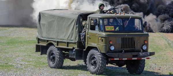 Масштабные учения Объединенной армяно-российской группировки войск (12 апреля 2019). Полигон им. Маршала Баграмяна - Sputnik Արմենիա