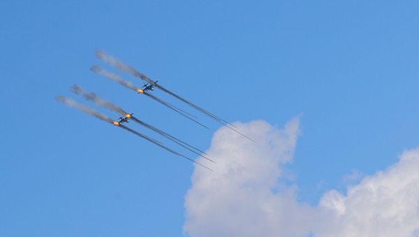 Масштабные учения Объединенной армяно-российской группировки войск (12 апреля 2019). Полигон им. Маршала Баграмяна - Sputnik Արմենիա