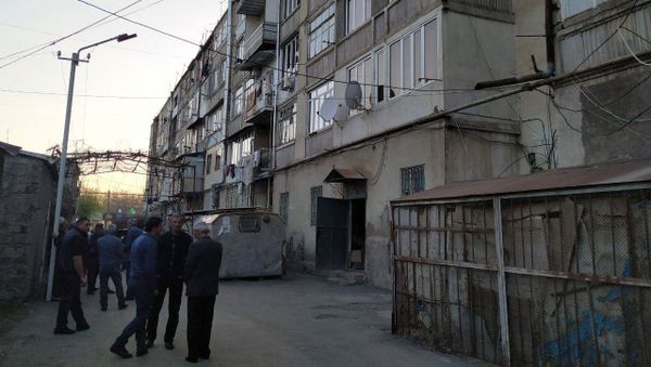 Здание в Эчмиадзине, где проживал Гурген Багдасарян - Sputnik Արմենիա