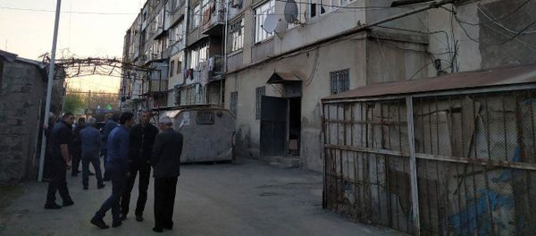Здание в Эчмиадзине, где проживал Гурген Багдасарян - Sputnik Արմենիա