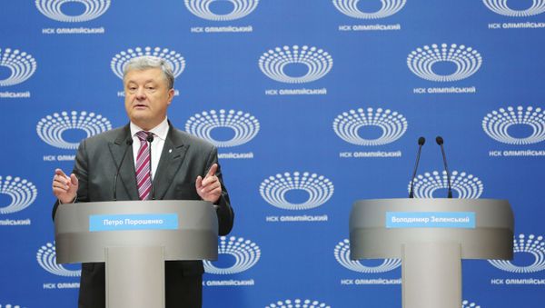 Дебаты кандидатов в президенты Украины. Петр Порошенко Дебаты кандидатов в президенты Украины. Петр Порошенко - Sputnik Армения