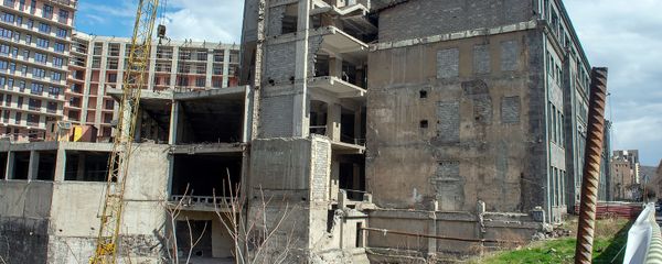 Строительные работы на улице Арама - Sputnik Արմենիա