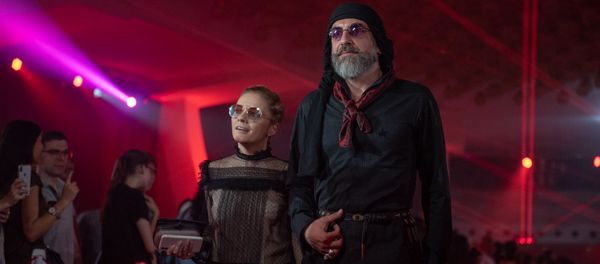 Наталья Андреевна Еприкян и Кахабер Цискаридзе на красной дорожке Comedy Club (15 сентября 2018). Еревaн Наталья Андреевна Еприкян и Кахабер Цискаридзе на красной дорожке Comedy Club (15 сентября 2018). Еревaн - Sputnik Армения