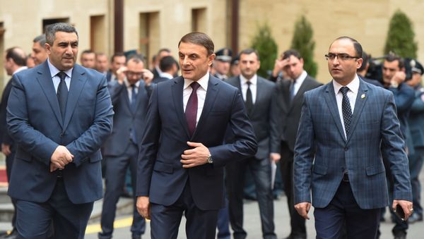 Начальник полиции Валерий Осипян на торжественном заседании, посвященном Дню полиции Армении - Sputnik Армения