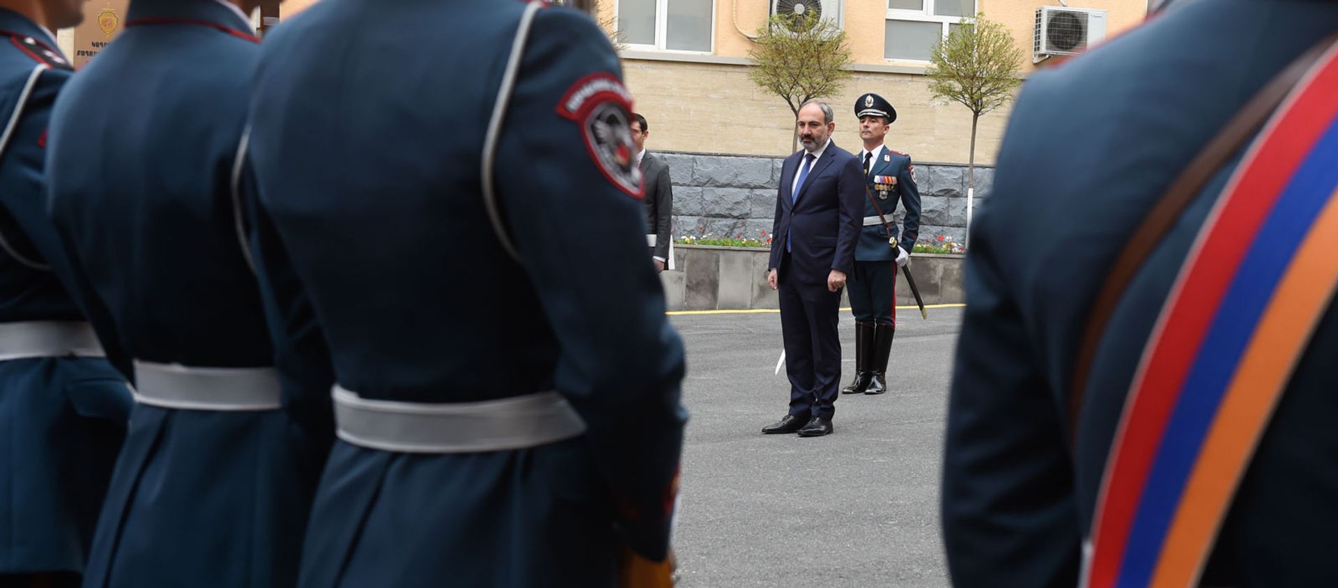 Премьер-министр Никол Пашинян на торжественном заседании, посвященном Дню полиции Армении - Sputnik Արմենիա, 1920, 23.04.2020