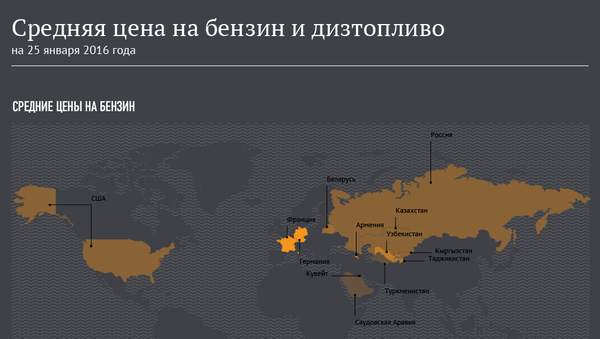 Средняя цена на бензин и дизтопливо - Sputnik Армения