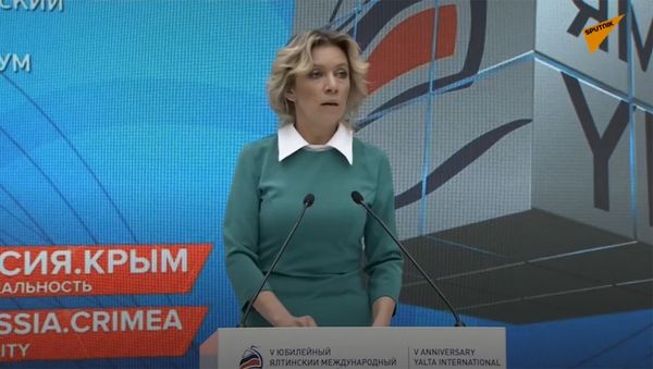 Еженедельный брифинг Марии Захаровой - Sputnik Արմենիա