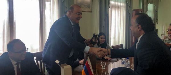 Чрезвычайный и Полномочный посол ОАЭ в Армении Мухаммад Иса Аль Зааб посетил Гюмри (19 апреля 2019). Ширак - Sputnik Արմենիա