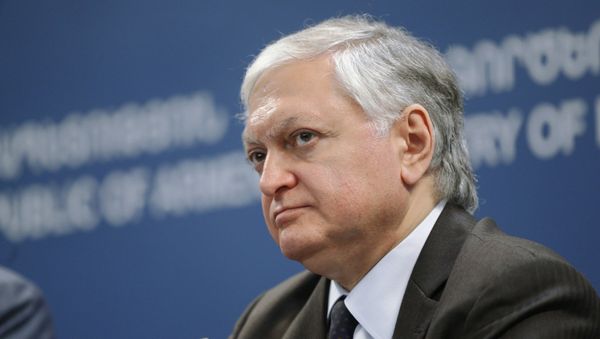 Министр иностранных дел Армении Эдвард Налбандян - Sputnik Армения