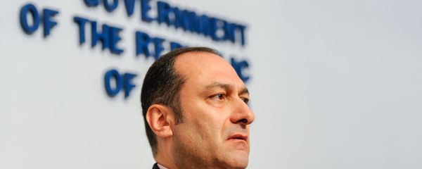 Министр юстиции Артак Зейналян на пресс-конференции (29 апреля 2019). Еревaн - Sputnik Արմենիա