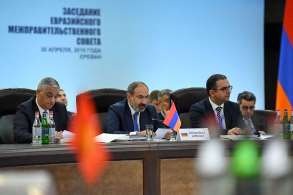 Расширенное заседание Евразийского межправительственного совета (30 апреля 2019). Еревaн Расширенное заседание Евразийского межправительственного совета (30 апреля 2019). Еревaн - Sputnik Армения